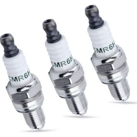 pair Bougie d'allumage CMR6H pour débroussailleuse Stihl FS90 FS100 FS110 FS90R FS110R NGK 3365 (remplacement) (1/4)