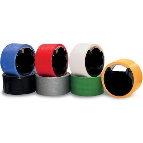Nastro adesivo telato americano 5cm X 25mt giallo verde rosso blu nero bianco