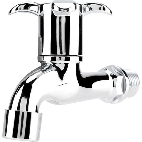Einhebel-Waschtischarmatur mit Griff für Waschmaschine, Kunststoff, 4 (1/5)