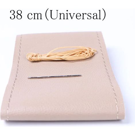 Housse de volant (beige 38 cm) - Diamètre 36 cm, 38 cm, 40 cm - Fourniture complète - Cuir tressé résistant à la décoloration (1/5)