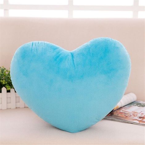 Coussin En Forme De Cœur - Rembourrage En Fibre De Polyester - Décoration Intérieure Pour Salon Chambre Ou Bureau - Lot De 1 (1/5)