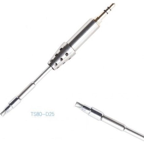MINIWARE TS80P and TS1C Soldering Tips TS-D25