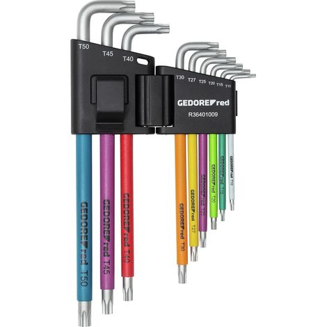 Lot de 9 tournevis coudés TX T10-T50 R36401009 (1/3)