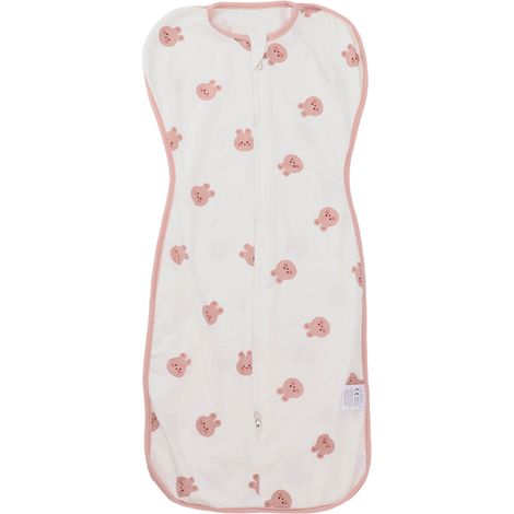 Sac de couchage bébé sans manches fermeture zip doux confortable couverture portable pour tout-petit type 2 L (1/5)