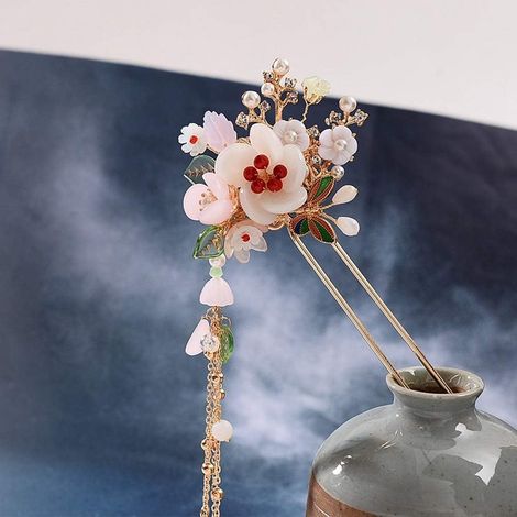 Bâtonnets à cheveux chinois, épingles à cheveux vintage, accessoires de coiffure traditionnels et classiques faits main (1/3)