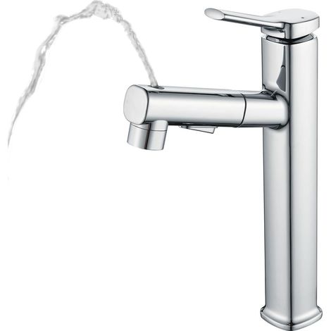 Robinet Salle de Bain avec Douchette Extractible 3 Modes (1/5)