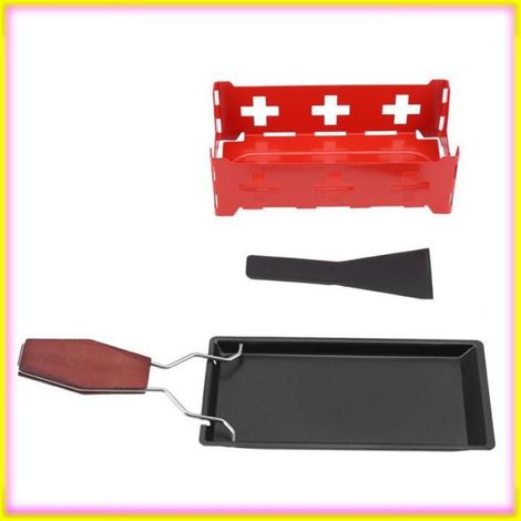 keenso Mini Raclette Portable Non Stick Baking Tray Set (1/4)