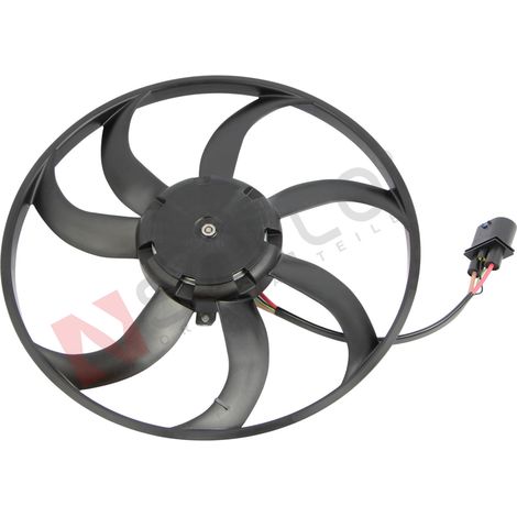 Ventilateur de radiateur Sollo pour moteur de refroidissement, compatible avec VW, Skoda, Seat et Audi (référence 1K0959455FB), notamment A3, Yeti, Caddy III, T5, Transporter, Golf Plus V et Jetta III (1/3)