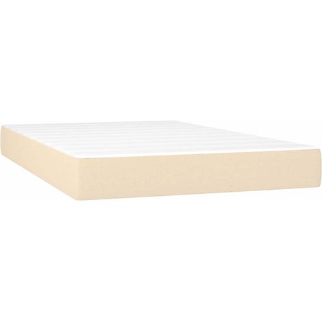Maison Exclusive - Materasso a Molle Insacchettate Rigidità Media Crema 120x200x20 cm (1/5)