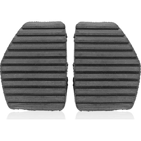 Couvercle Pedale Frein - Couvercle Pedale Embrayage - Caoutchouc - Compatible Peugeot 1007 207 208 301 C3 C4 C5 C6 C8 - 1 Paire (1/5)