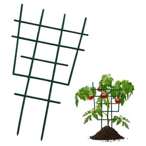Lot de 5 tuteurs en plastique pour plantes grimpantes, supports de jardin pour plantes grimpantes (1/5)