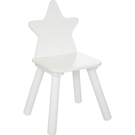 Kinderstuhl DOUCEUR mit sternförmiger Rückenlehne, 32 x 31,5 x 50 cm