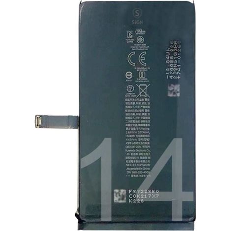 Bater a del iPhone 14 3279 mAh