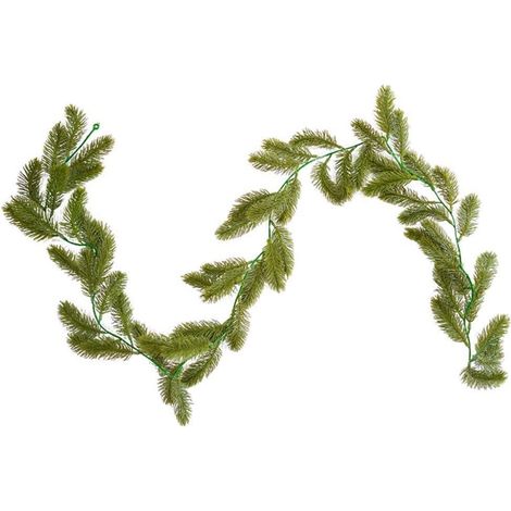 180cm Tannengirlande künstlich biegsam für Weihnachten Indoor Deko