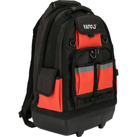 Werkzeugrucksack mit Rollen 48 l, wasserfester Boden