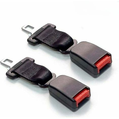 Sicherheitsgurtverlängerung – 23 cm – Metallschnalle mit E4-Zertifizierung – Für Pkw – 2 Stück (1/5)