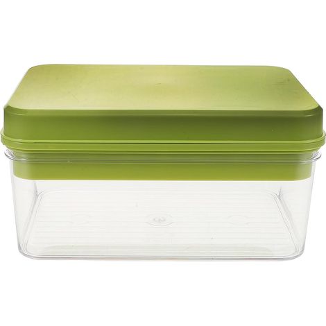 à Glaçons Empilable Couvercle en Pp Pet, Vert, Grosse Capacité (1/5)