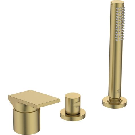 Ideal Standard Extra Mezclador de bañera de 3 orificios con ducha (1/2)
