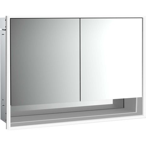 emco loft Armoire de toilette avec éclairage avec compartiment (1/5)