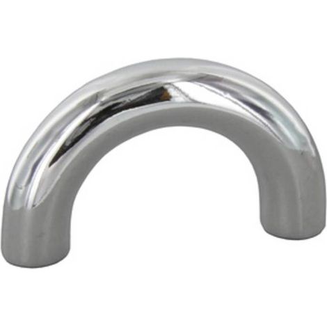 25 x MANIGLIA ZAMA 1121 32  23,5X40 MM CROMO LUCIDO