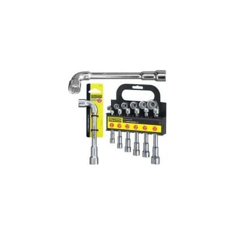 Llave de tubo con boca abierta de 15 mm - Outifrance