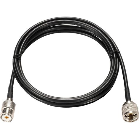 1 Pièce Câble coaxial,Connecteur UHF PL259 mâle,Connecteur UHF SO239 femelle,RG58 50 Ohm,Pour CB Radio amateur