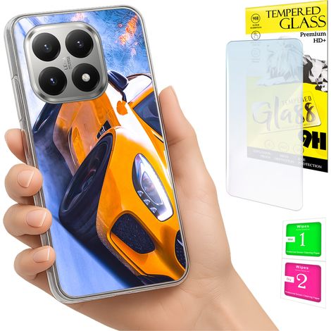 Schutzhülle für Xiaomi 15T: Fotohülle, Rückseite + 9H-Glas (1/5)