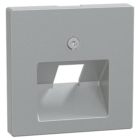 MERTEN 298360 SYSTEM M PLAQUE CENTRALE POUR INSERT UAE 1 VOIE ALUMINIUM