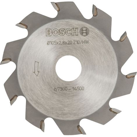 Fresa De Ranurar 105X20-10 - Bosch (1/3)