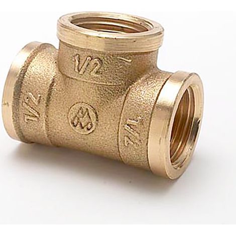 Te hhh 1/2" Messing
