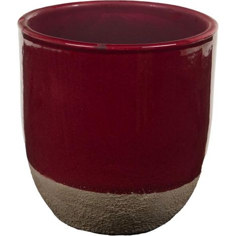 Amadeus - Cache pot Belga Ivoire 15 cm (1/2)