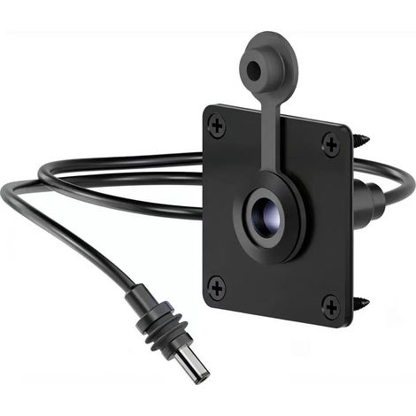 Adaptateur secteur MINI étanche en aluminium, prise murale, module de câblage 5521 femelle vers mâle CC, connecteur droit
