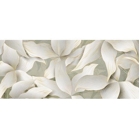 Papier peint panoramique - Feuilles - 130 cm x 55 cm (1/2)