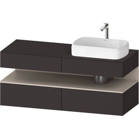 Duravit Collection One Konsolenwaschtischunterbau, 2 Auszüge, 2 (1/2)