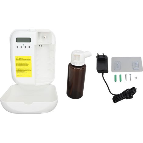 Diffuseur d'huiles essentielles puissant et sécurisé pour grandes pièces, maison, hôtel, spa - 100‑240V, prise UE, blanc (1/5)