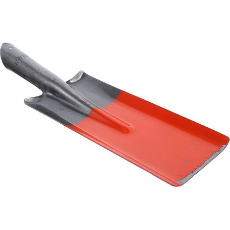 Pelle de Jardin Manche pour Pelle de Jardin Surface Lisse Bavures en Fer Solide Orange, Outil de Jardinage Parc Jardinage (1/5)