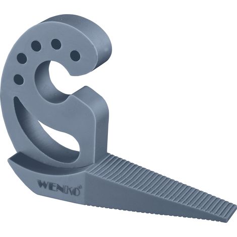 Wenko Multi-STOP fermaporta blu-grigio - Salvadita, TPR, 11.8 x 7.7 x 2.5 cm, Blu (1/5)