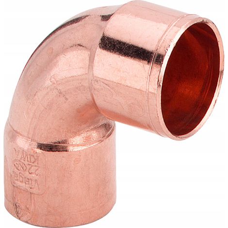 GOMITO DOPPIO IN RAME 12MM
