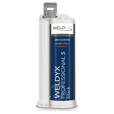 WELDYX Professional 5 schwarz 50ml 10:1 Klebstoff für Aluminium und Edelstahl (1/3)