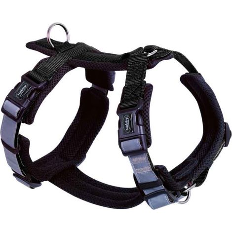 Nobby Hundegeschirr Daily walk comfort S-M schwarz Brustgeschirr