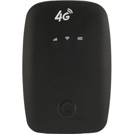 Point d'accès Wi-Fi mobile 4G, emplacement pour carte microSD, batterie 2100 mAh, routeur Wi-Fi 4G portable pour voiture et voyageurs d'affaires. (1/5)