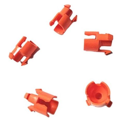 Applicable au clip de maître-cylindre d'embrayage Dongfeng Citroën C3 C4 Peugeot 301 208 307 9676534480, clip en plastique, pour fixer la tige de poussée du maître-cylindre d'embrayage. (1/2)