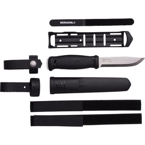 Morakniv Garberg Coltello a Lama Fissa Nero