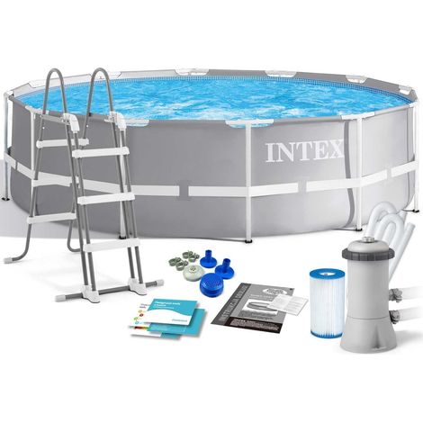 Prism Frame Frame Gartenpool 366 x 99 cm 4in1 INTEX 26716
