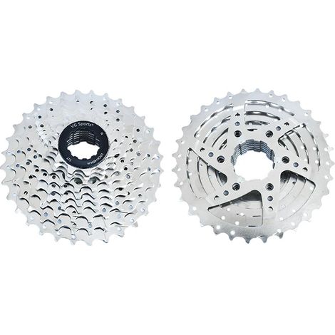 Cassette de rueda libre, compatible con 11 velocidades, construcción de acero duradera, 10 velocidades 11-32T X (1/2)
