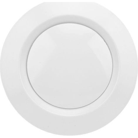Grille D'aération Ronde 75 Mm, Diffuseur de Plafond Réglable en Plastique ABS pour Chambre à Coucher, Salle de Bain, Salon (1/5)