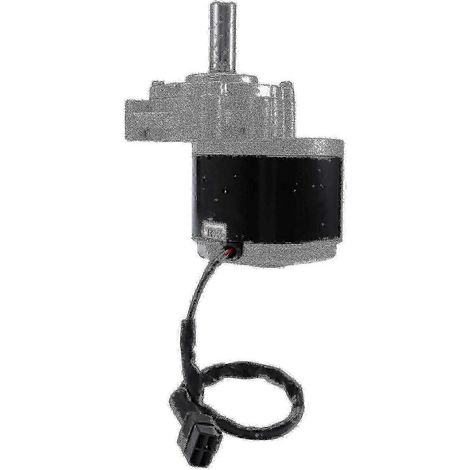 Moteur à balais basse vitesse 250 W 24 V 75 tr/min, arbre allongé de 44 mm, diamètre de l'arbre 17 mm, pour fauteuil roulant, CC SZRH A-GB (1/5)