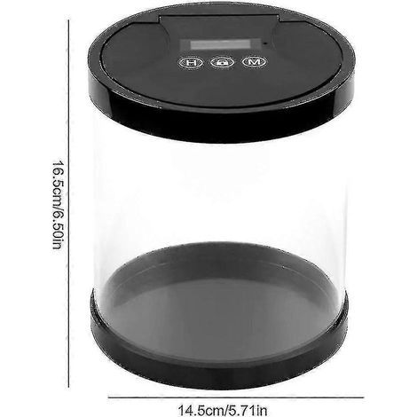 Boîte de rangement électronique avec minuterie, conteneur multifonctionnel verrouillable pour jouets, téléphones portables (1/5)