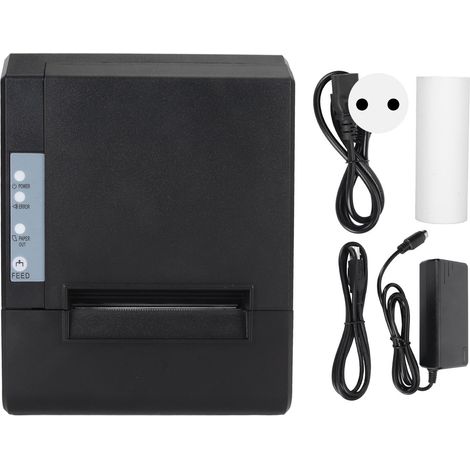 Imprimante thermique de tickets de caisse 80 mm pour supermarchés et cuisines - POS-8330 Interface USB, port Ethernet, avec massicot (norme européenne) (1/5)