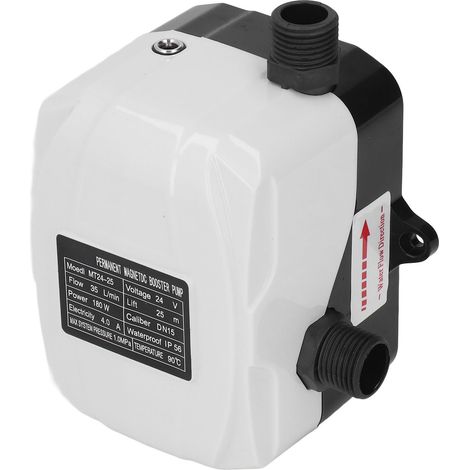 Hochdruckpumpe (180 W) für Küchenspüle und Dusche, 24 V DC, EU-Stecker, 100–240 V AC (1/5)